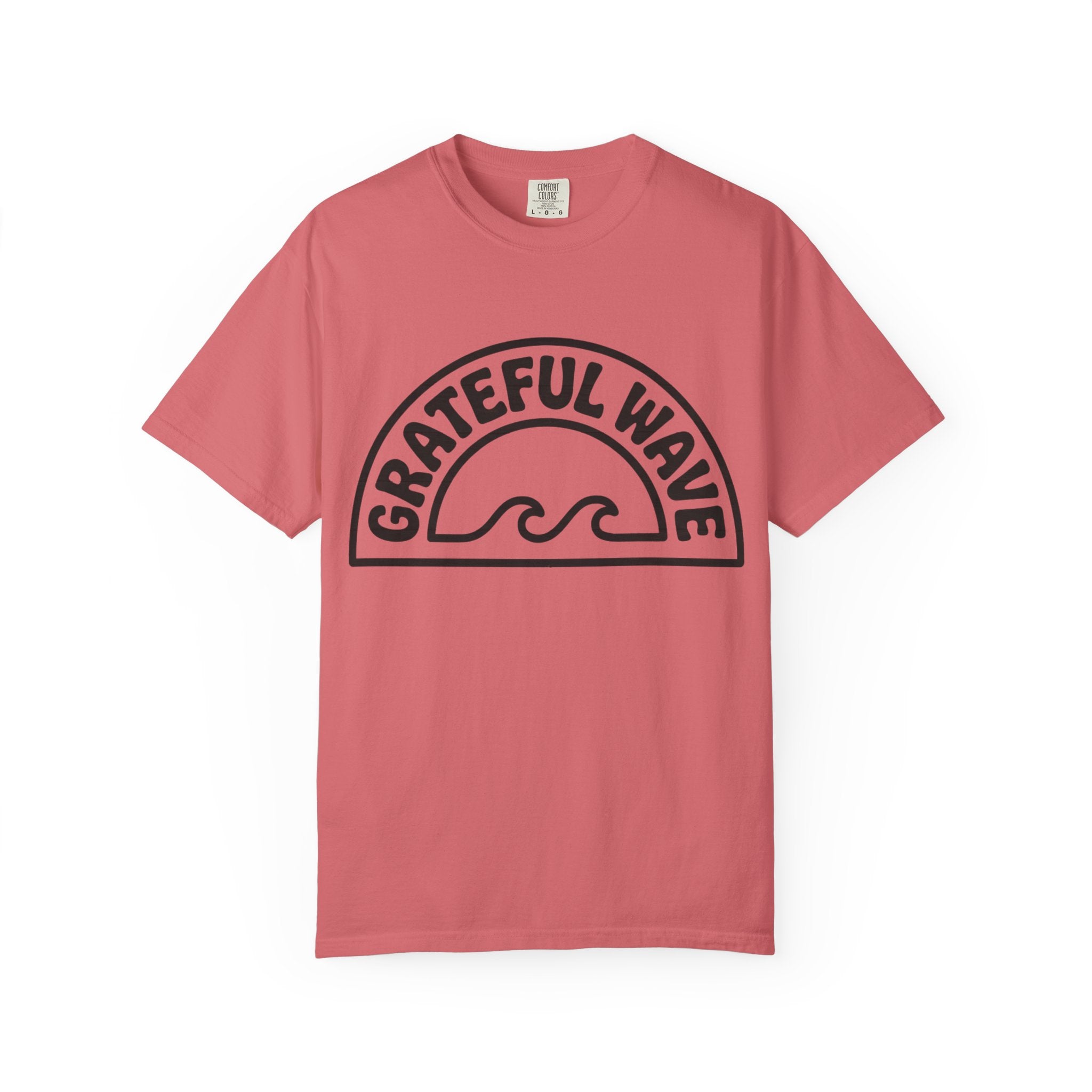 Grateful Wave T-Shirt — Retro Surf Graphic Tee