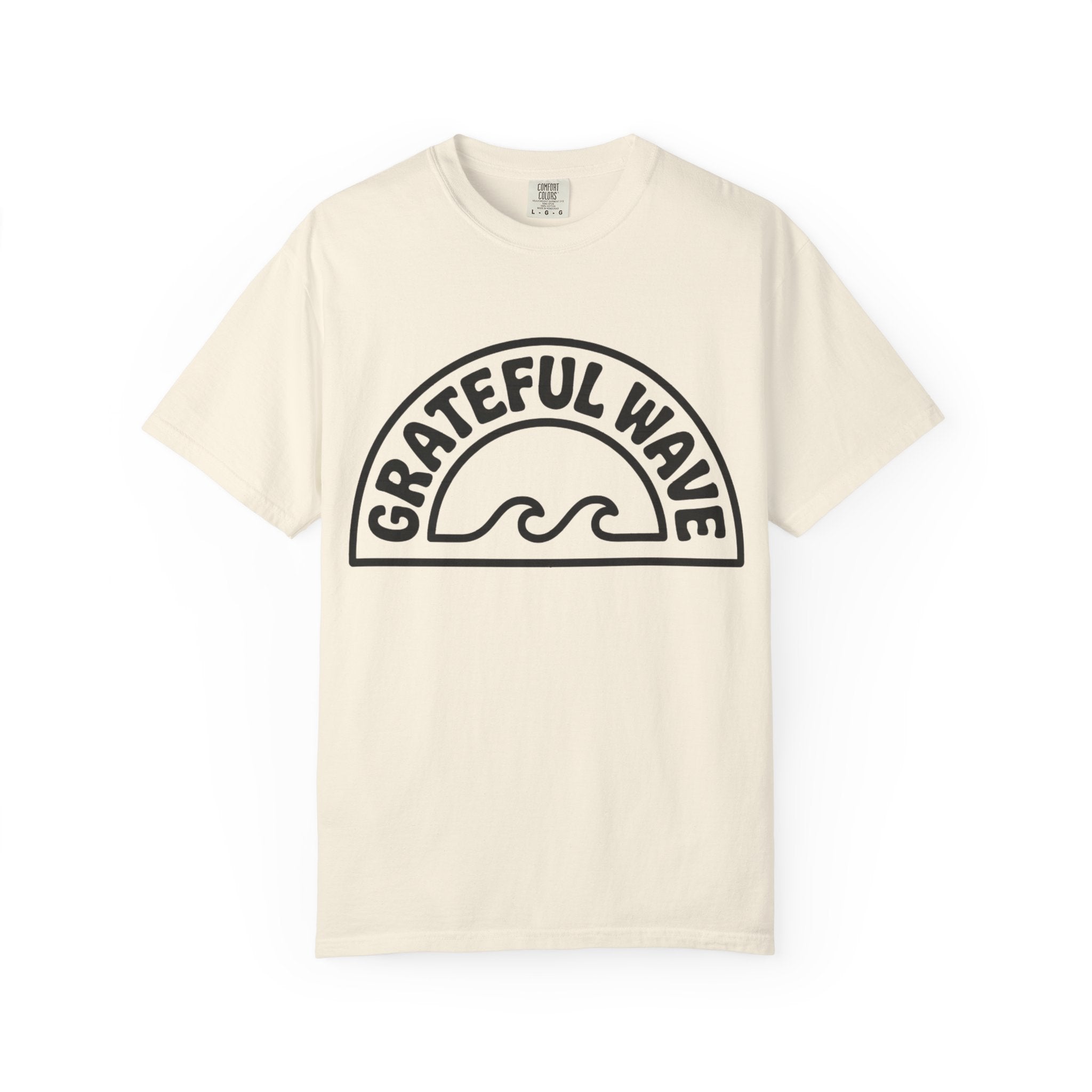Grateful Wave T-Shirt — Retro Surf Graphic Tee