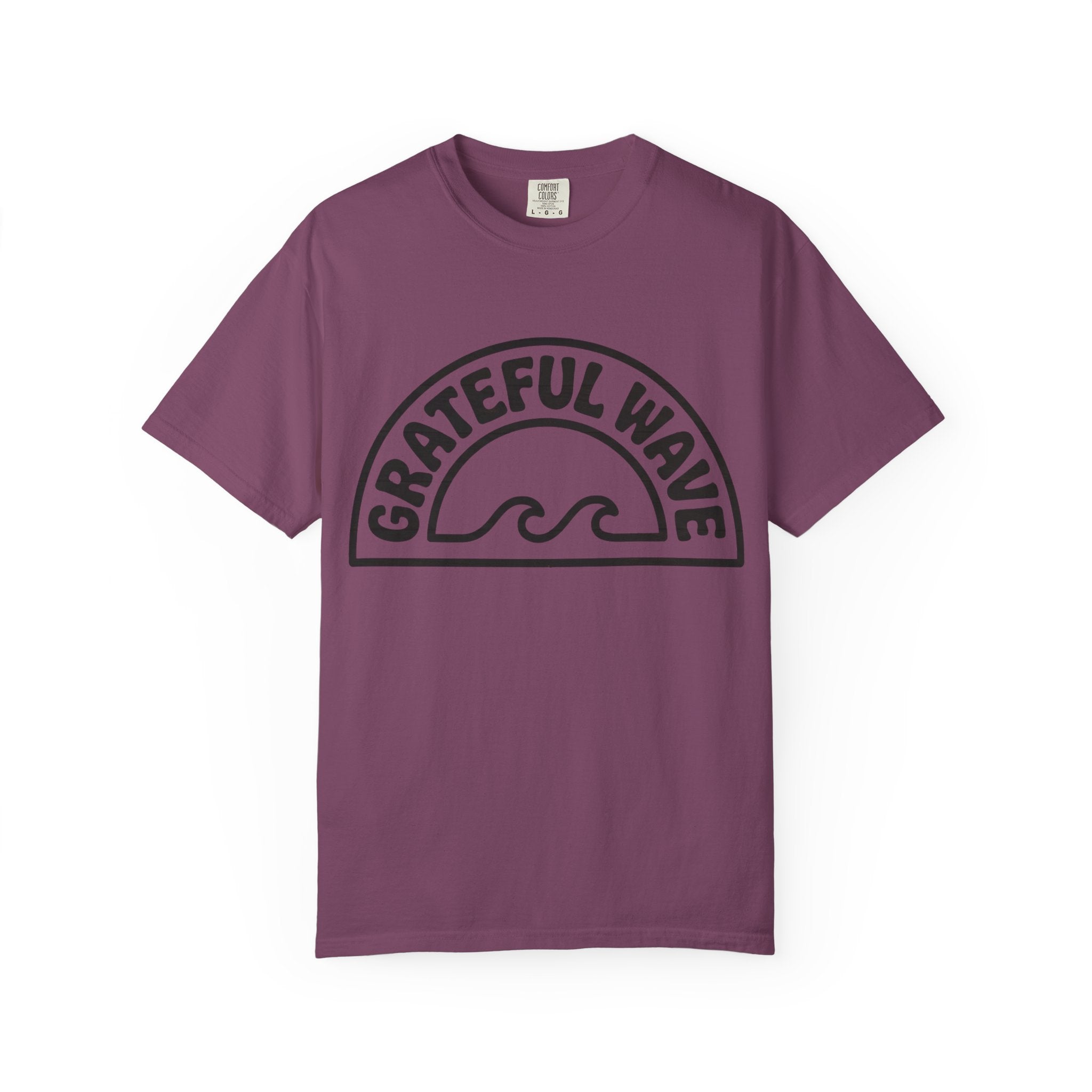 Grateful Wave T-Shirt — Retro Surf Graphic Tee