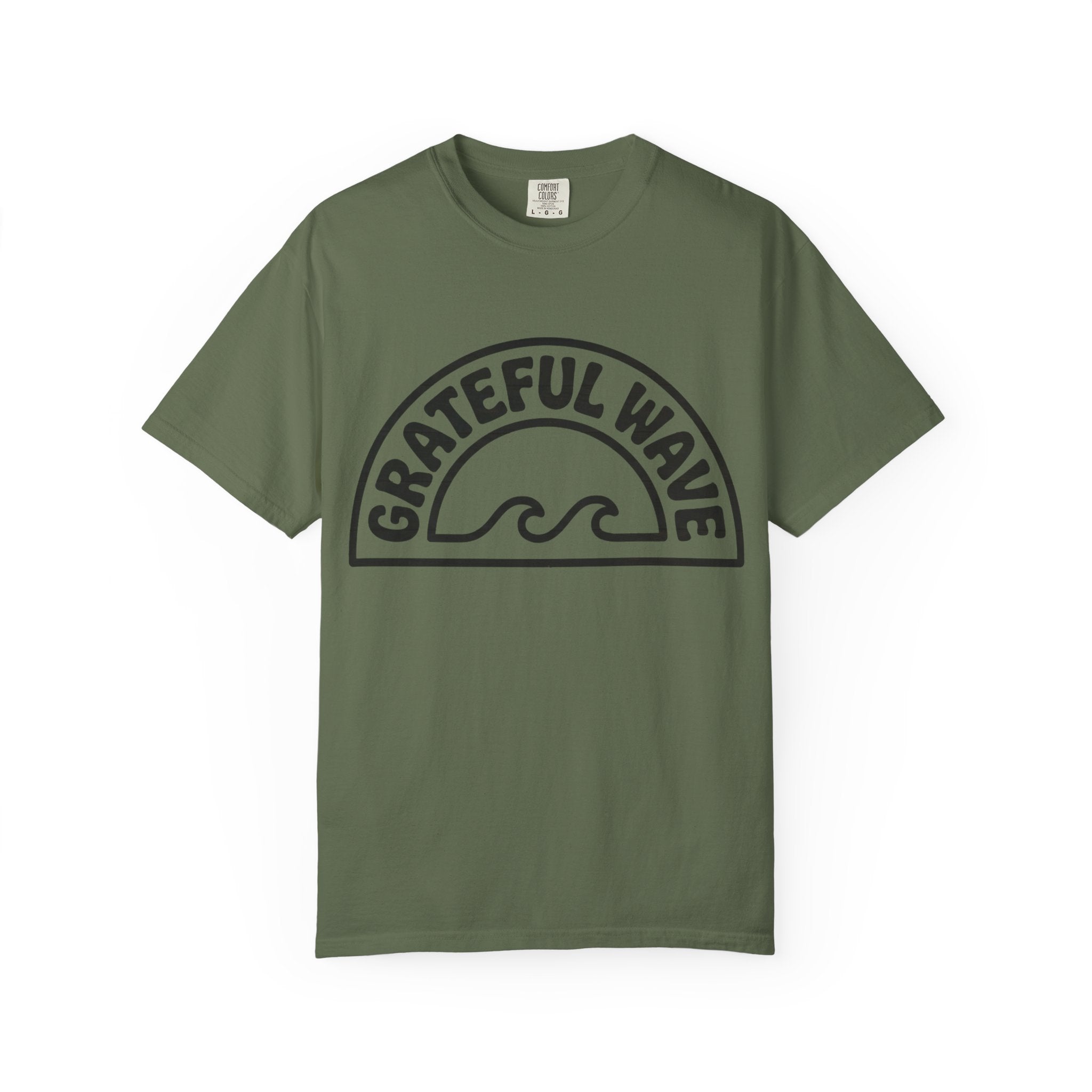 Grateful Wave T-Shirt — Retro Surf Graphic Tee