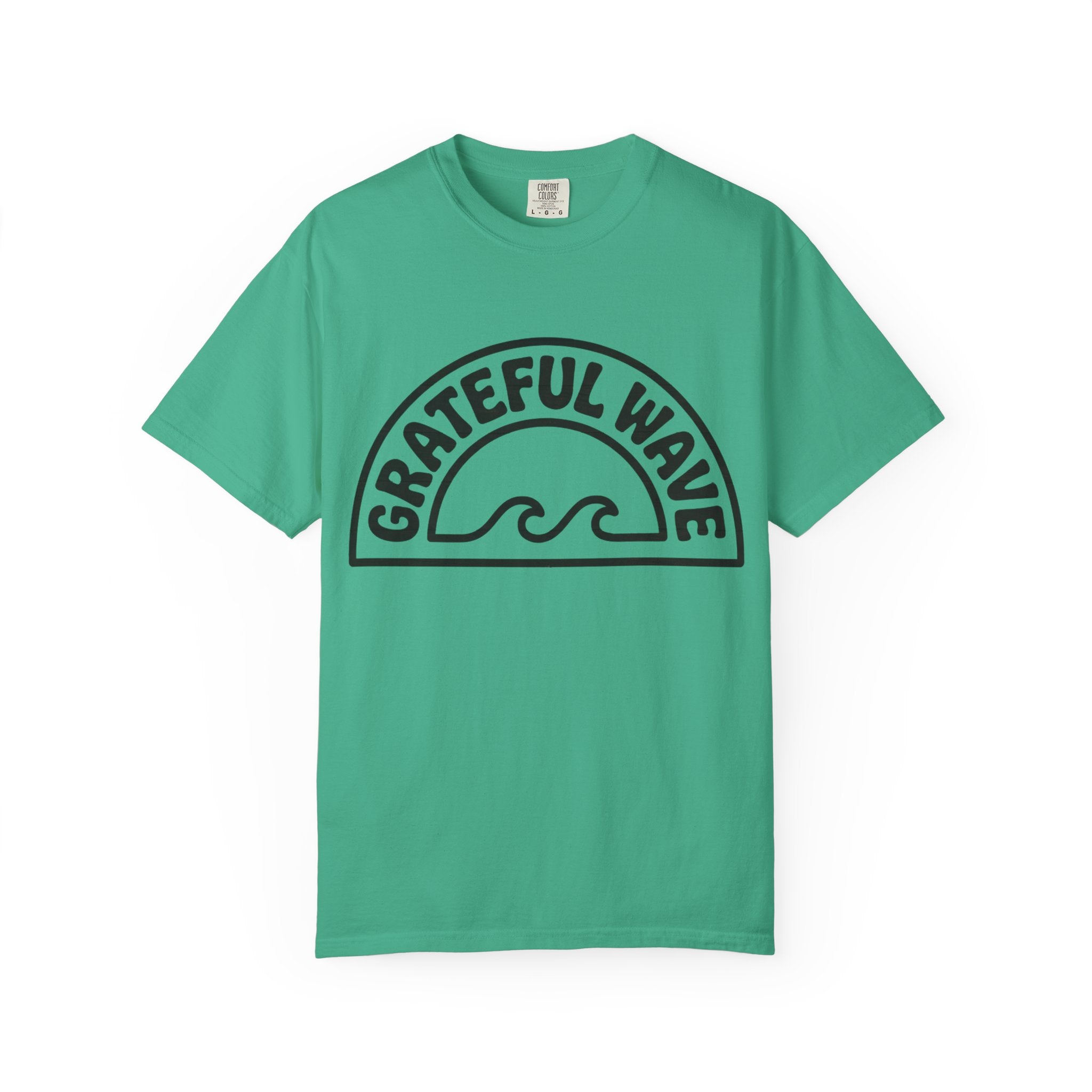 Grateful Wave T-Shirt — Retro Surf Graphic Tee