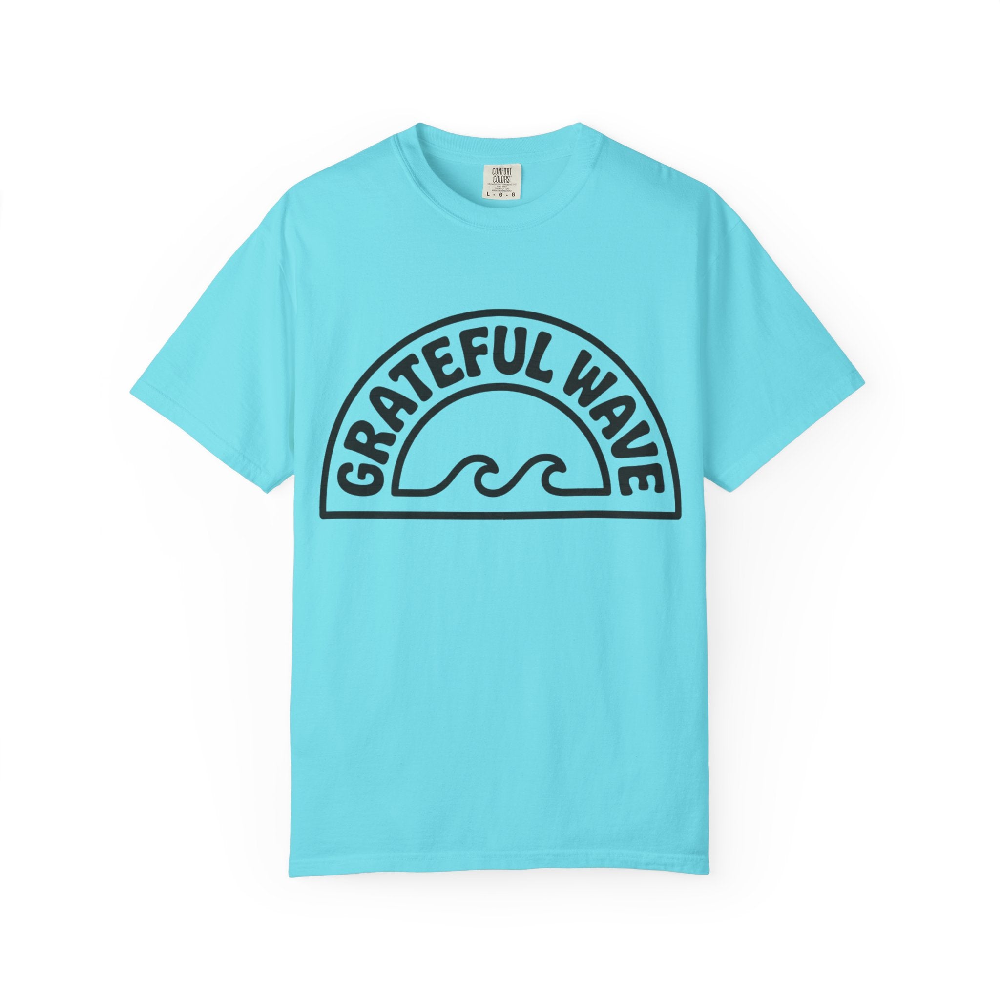 Grateful Wave T-Shirt — Retro Surf Graphic Tee