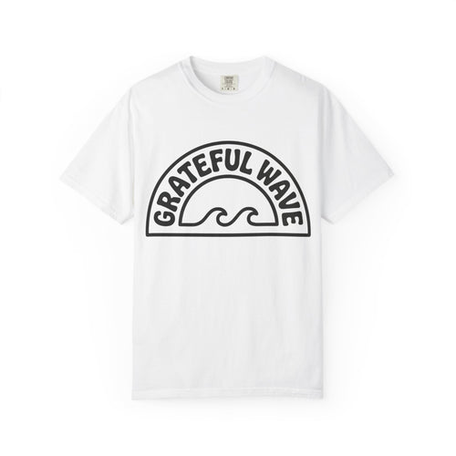 Grateful Wave T-Shirt — Retro Surf Graphic Tee