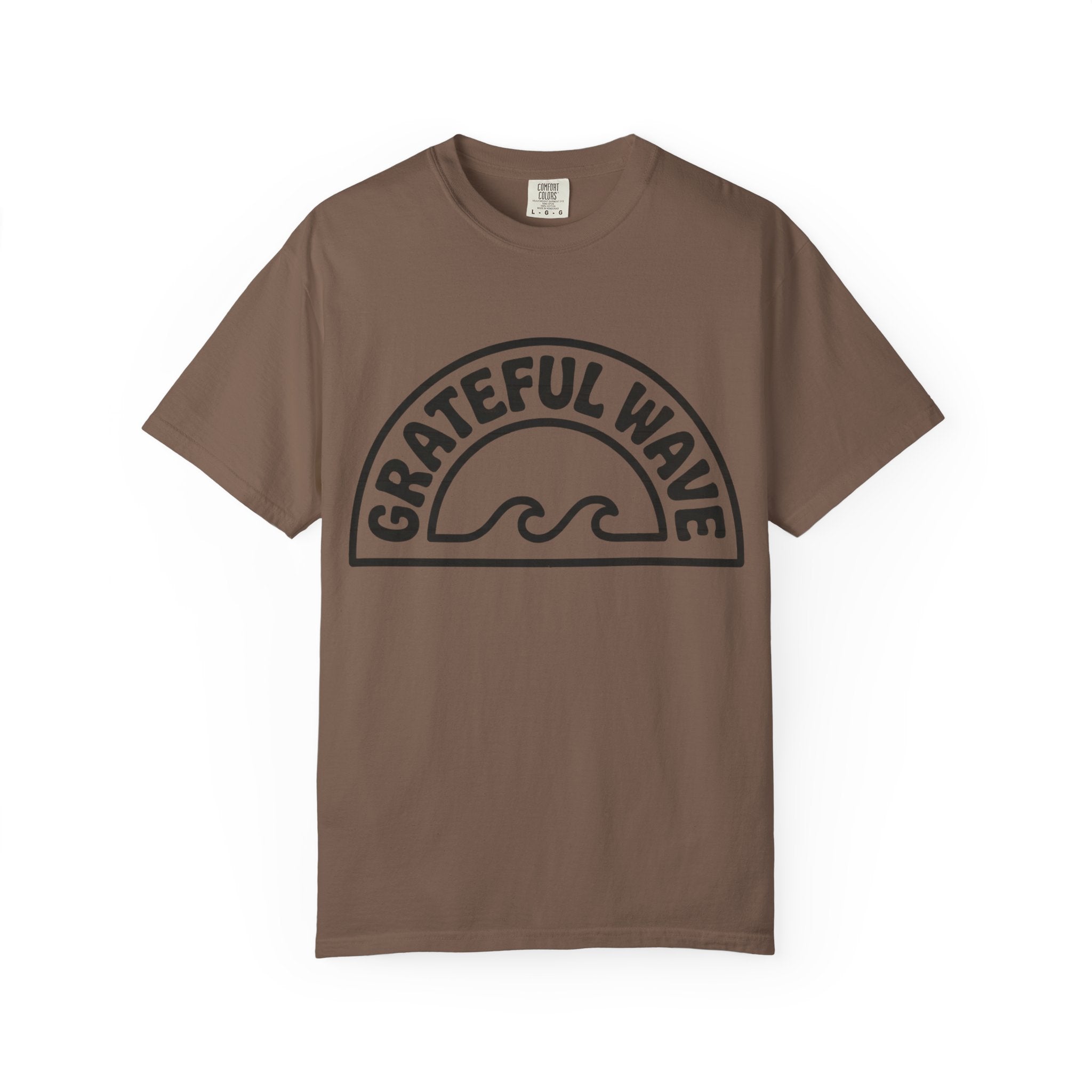 Grateful Wave T-Shirt — Retro Surf Graphic Tee
